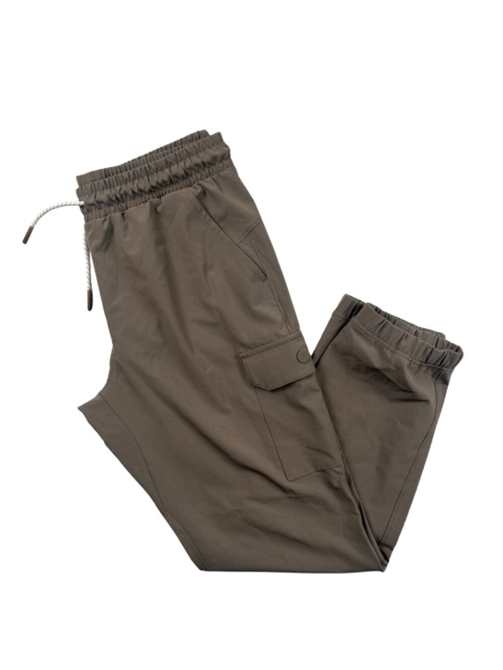All In Motion XL 14 Taupe Cargo Jogger Pants Youth Athletic Stretch